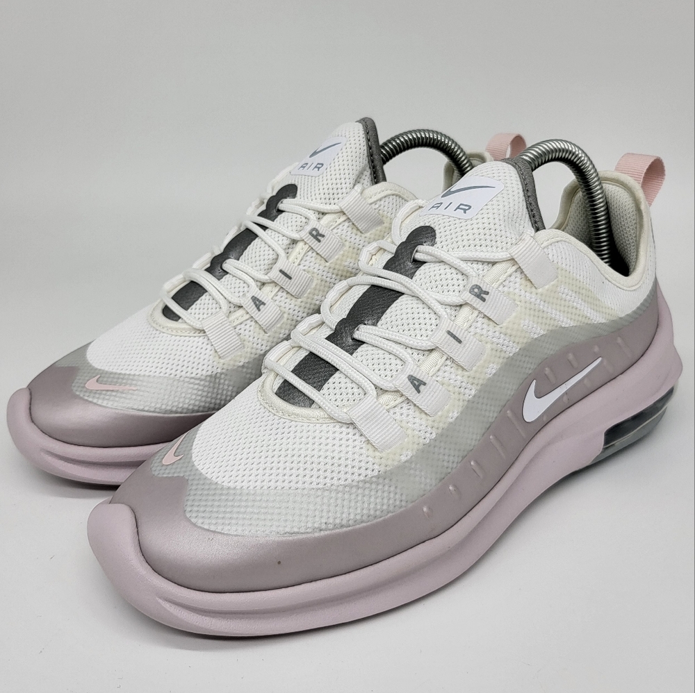 Nike Air Max Axis White Barely Rose Women's Athletic Shoes Size 8.5